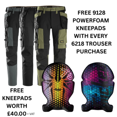 Snickers 6218- AllroundWork Stretch Trousers with Holster Pockets