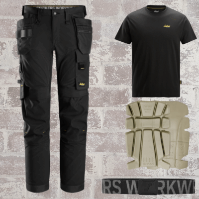 Xmas Snickers 6275 Trouser Bundle with Free Belt, Kneepads & T-shirt