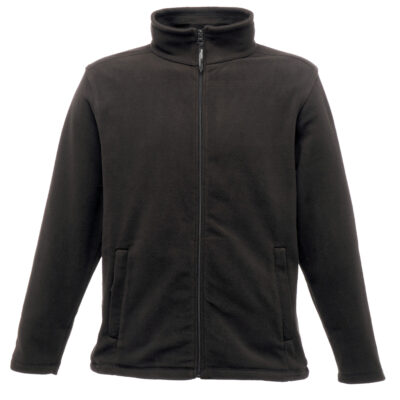 Regatta Black Micro Full Zip Fleece - TR557