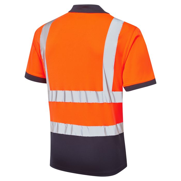 Supertouch Hi-Vis 2 Tone Polo Shirt SHV-30S - Image 2