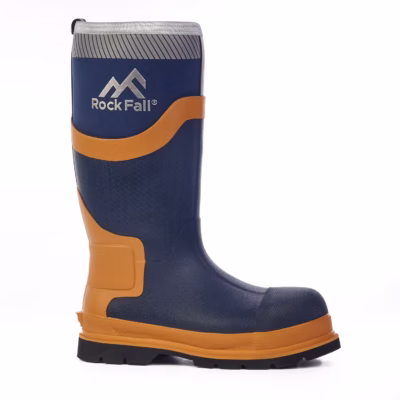 ROCKFALL Safety Wellington Boots RF290 Silt - Neoprene