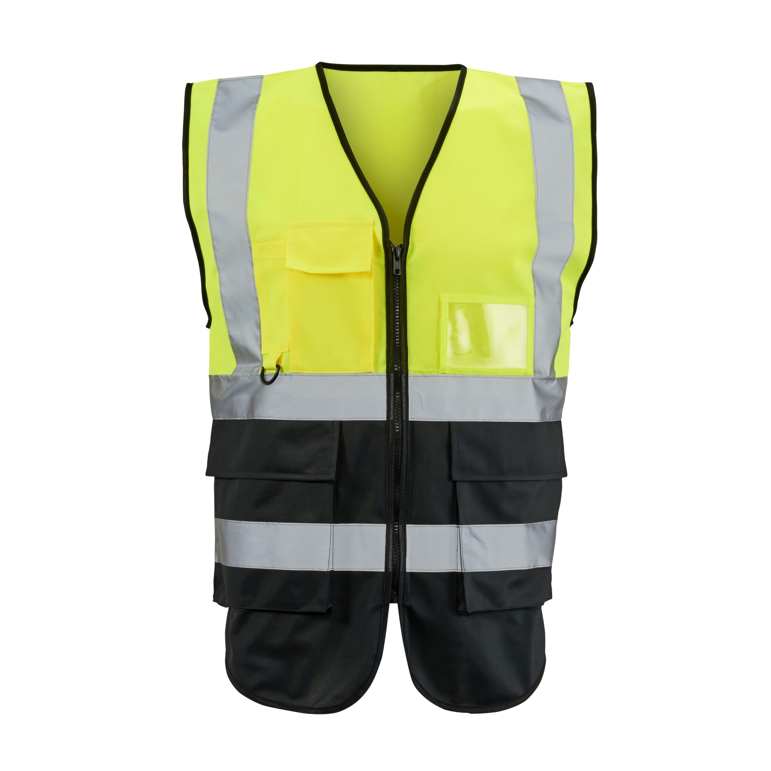 Supertouch Exec Vest 2 tone Yellow/Black