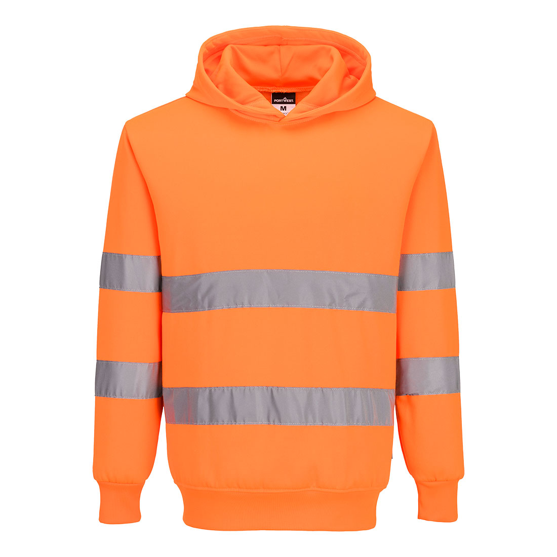 ES304 - ES1 Essential Hi-Vis Hooded Sweatshirt EN ISO 20471 - Image 2