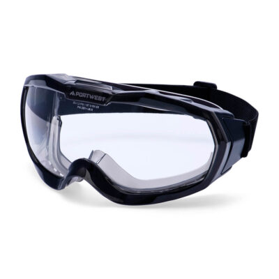 PS66 Ultra Safe - Light Vented Goggles - Clear  EN 166 EN 170