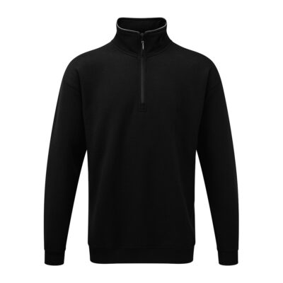 1270 - high quality stylish quarter zip sweatshirt