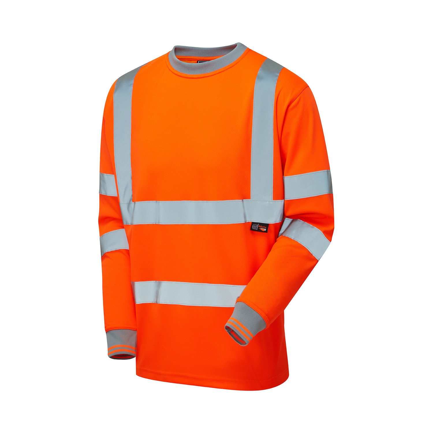 Hi Vis Long Sleeve T-Shirt UPF 40+ Moisture Wicking - EN 20471-3