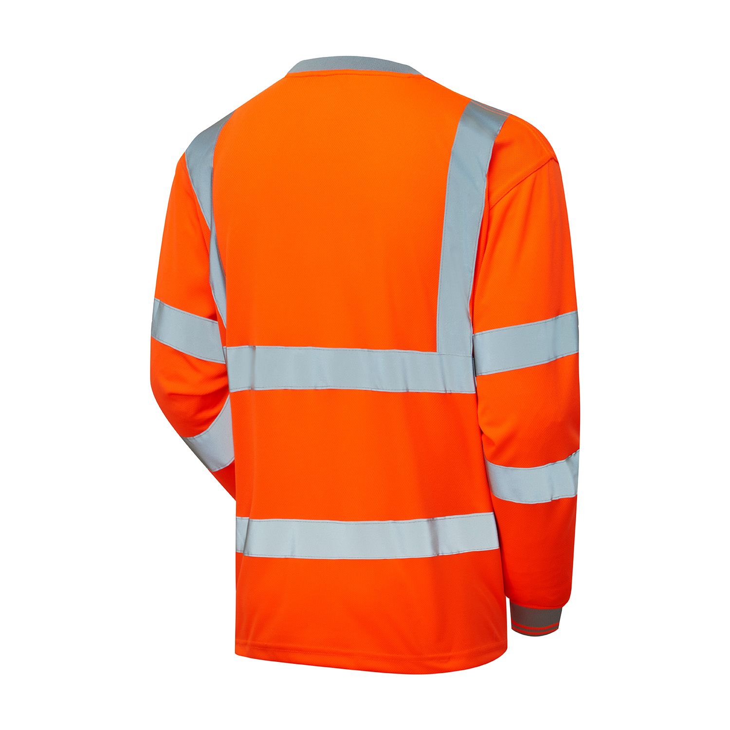 Hi Vis Long Sleeve T-Shirt UPF 40+ Moisture Wicking - EN 20471-3 - Image 4