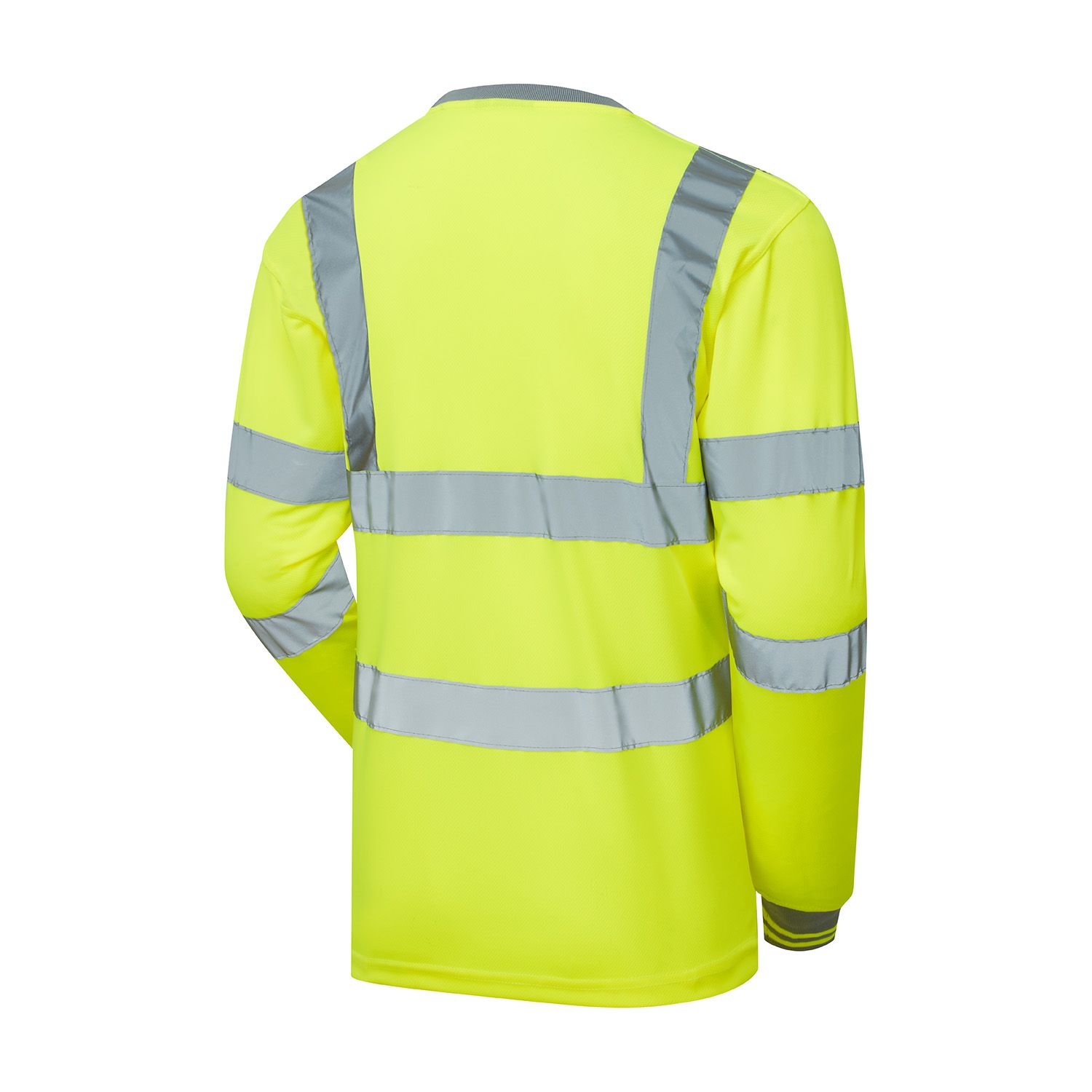 Hi Vis Long Sleeve T-Shirt UPF 40+ Moisture Wicking - EN 20471-3 - Image 2