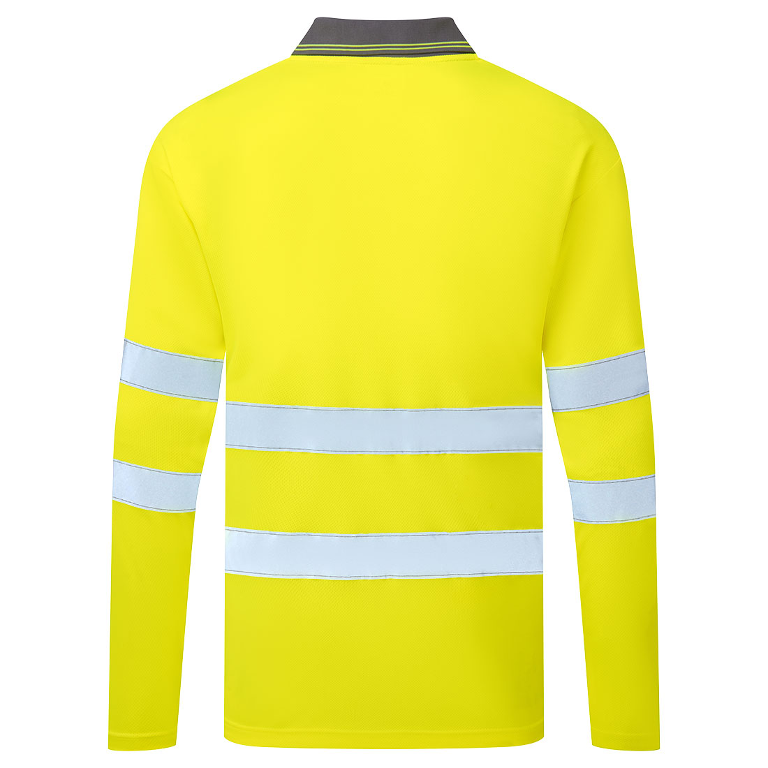 Essential Hi-Vis Long Sleeved Polo - Image 2