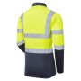 Supertouch Hi-Vis 2 Tone Long Sleeved Polo Shirt SHV-30L - Image 2