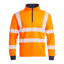 Hi Vis Orange 1/4 Zip Sweatshirt - Image 6