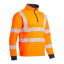 Hi Vis Orange 1/4 Zip Sweatshirt - Image 5
