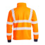 Hi Vis Orange 1/4 Zip Sweatshirt - Image 3