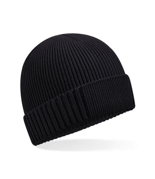 Beechfield Organic Cotton Patch Beanie - Image 2