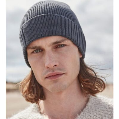 Beechfield Organic Cotton Patch Beanie